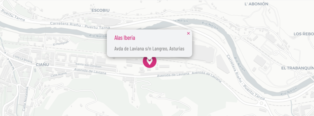Allez avec Google Maps à ALAS IBERIA