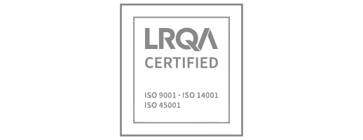 Sello calidad 9001, 14001 y 45001 LRQA